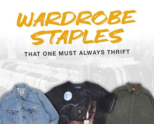 Three Wardrobe Essentials You Must Thrift at All Costs!