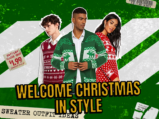 Welcome Christmas in Style: Fashion Rerun’s Sweater Outfit Ideas