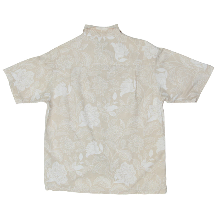 Mens Club Room Floral Linen Blend Shirt