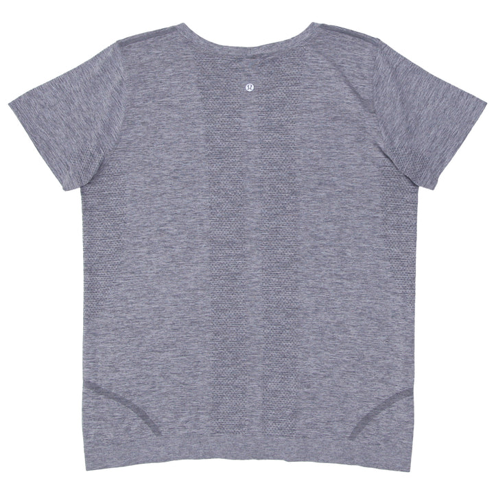 Ladies Lululemon Short Sleeve T-Shirt Gray