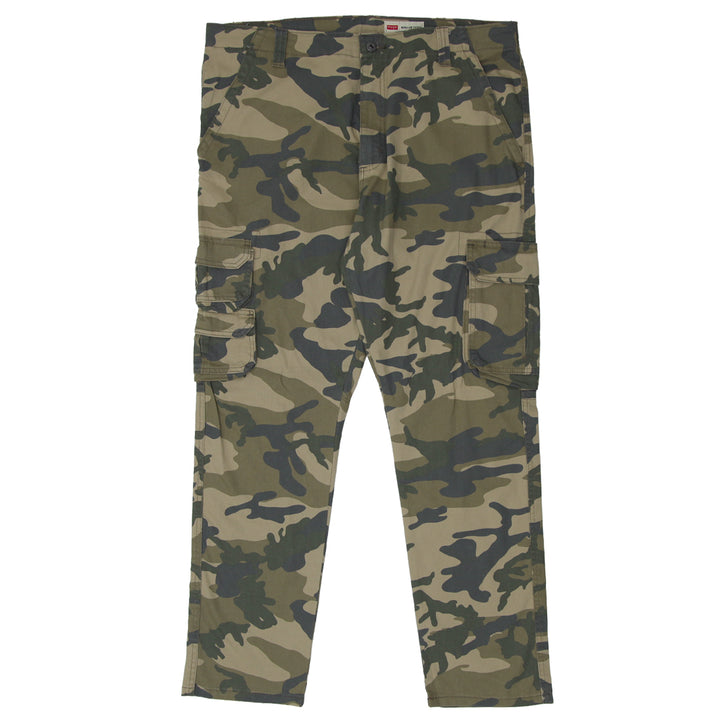 Mens Wrangler Regular Taper Camouflage Cargo Pants