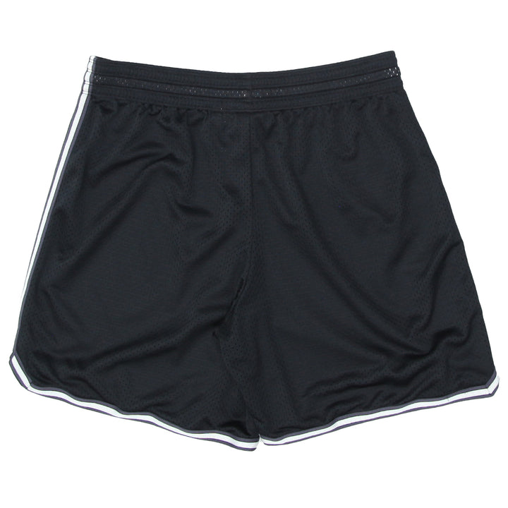 Mens Embroidered Nike Logo Black Mesh Sports Shorts