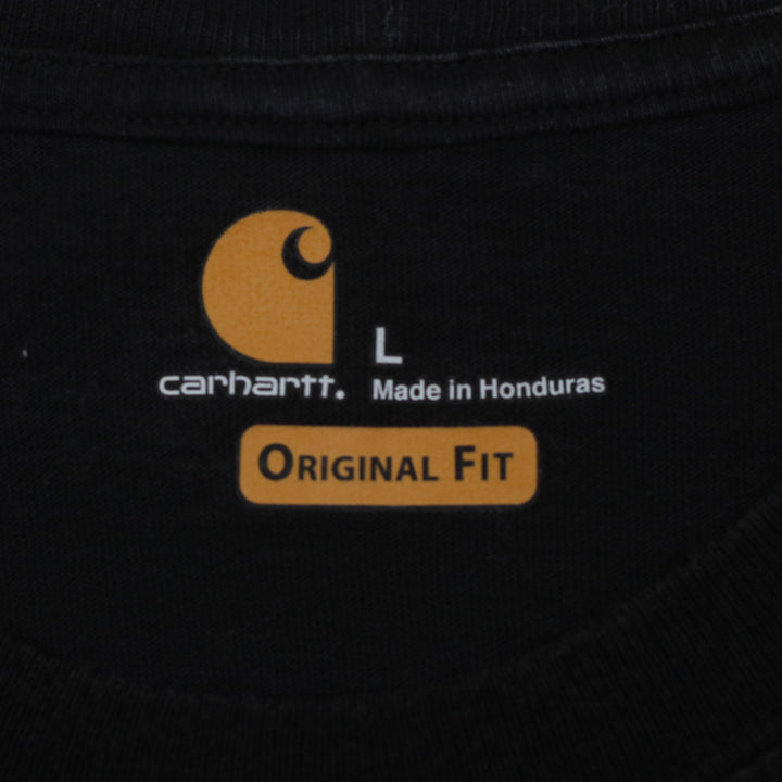 Mens Carhartt Original Fit Pocket T-Shirt Black