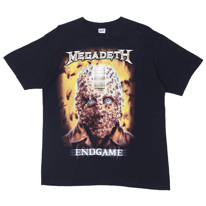 Mens Megadeth "Endgame" Band T-Shirt - Vintage Concert Tee, Size Large