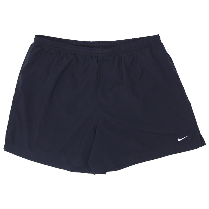 Ladies Nike Swoosh Embroidered Black Shorts