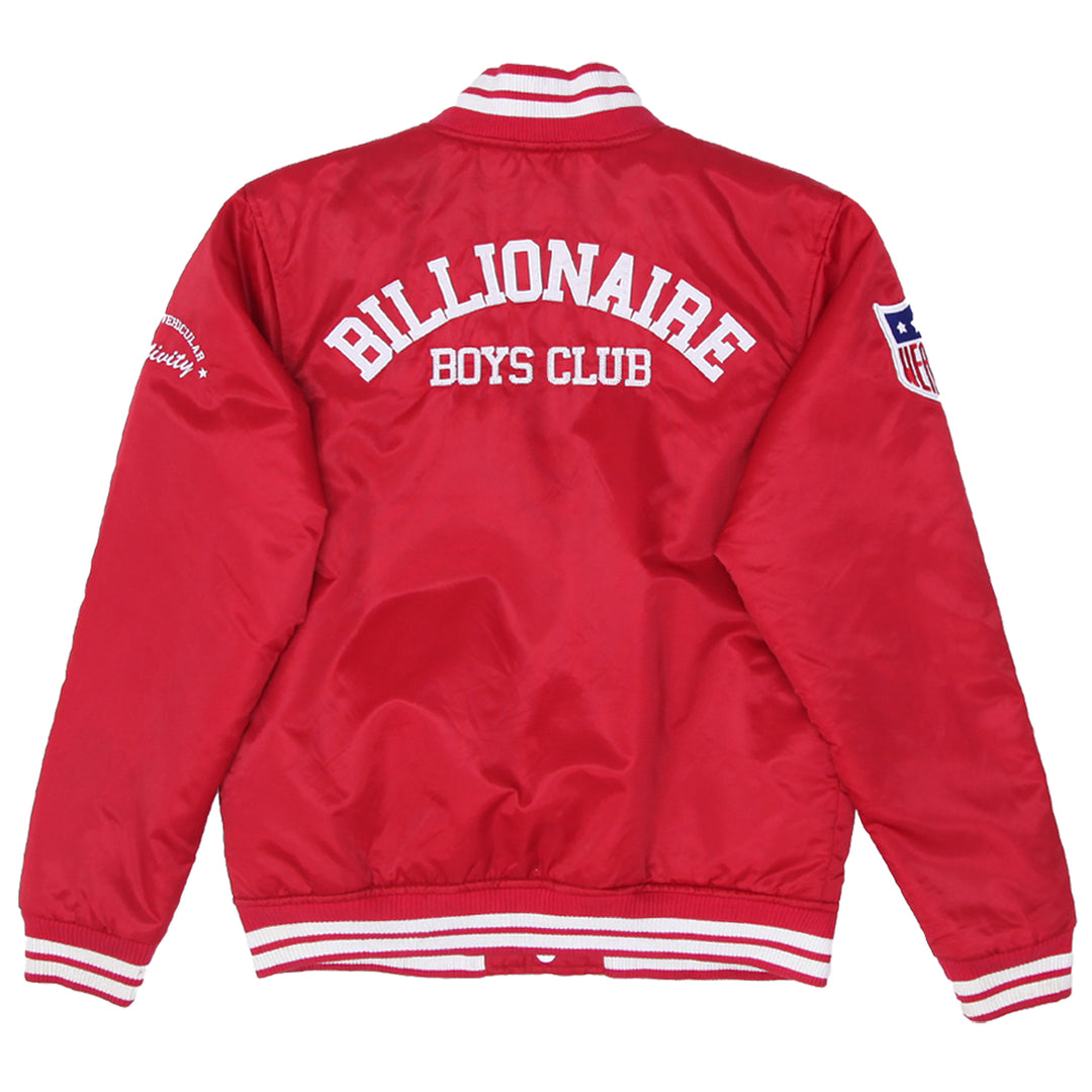 Mens Billionare Boys Club X Majestic Reversible Bomber Jacket