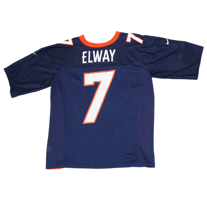 Vintage Nike Team Denver Broncos Elway # 7 Football Jersey