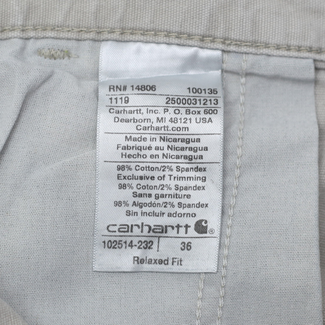 Mens Carhartt Relaxed Fit Utility Shorts