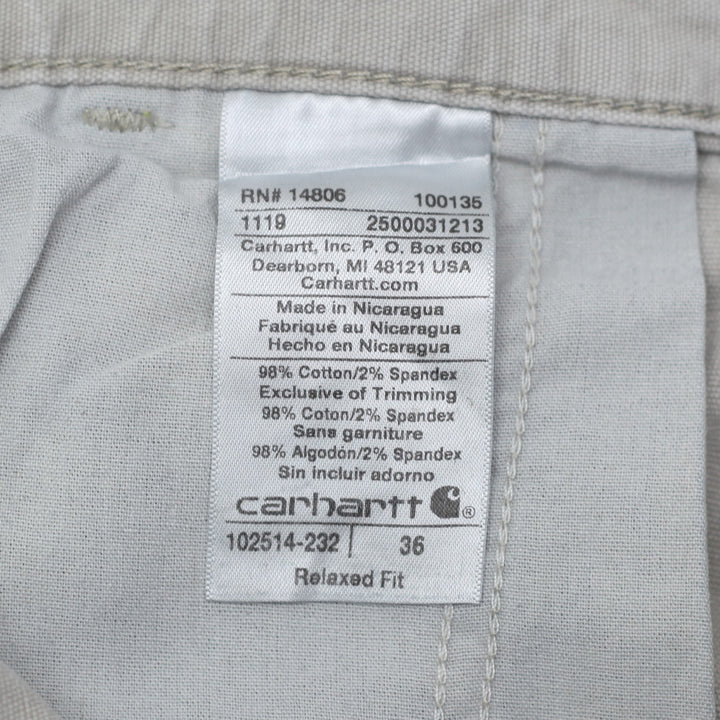 Mens Carhartt Relaxed Fit Utility Shorts