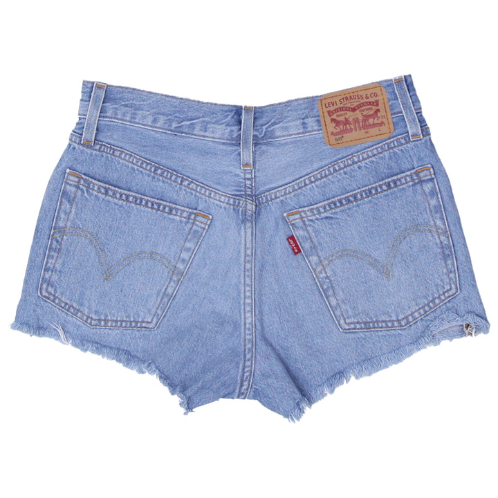 Ladies Levi Strauss 501 Button Fly Denim Shorts