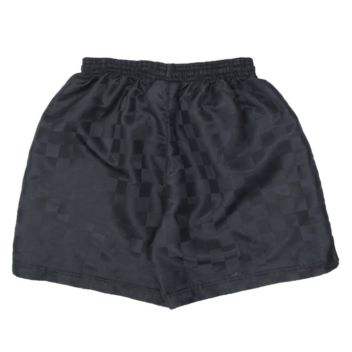 Boys Youth Umbro Black Plaid Shorts