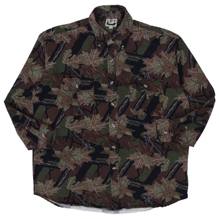 Mens Nunavut Hunter Forest Camo Shirt