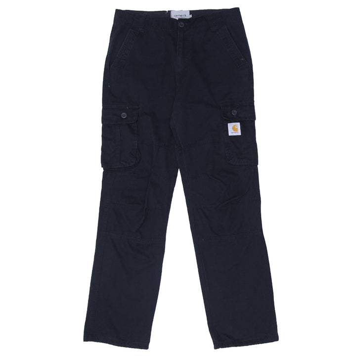 Mens Carhartt WIP Cargo Pants Black