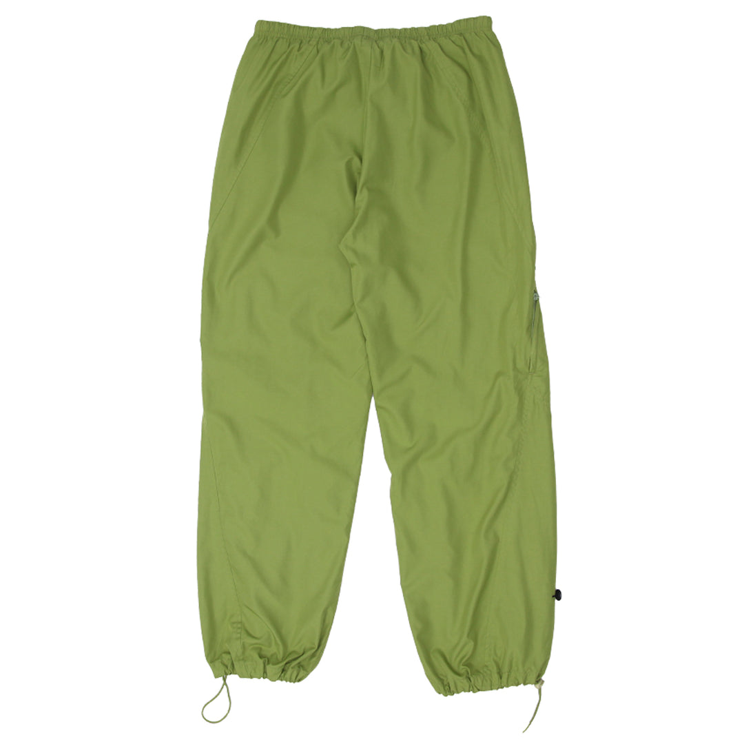 Ladies Reebok Nylon Parachute Pants Green