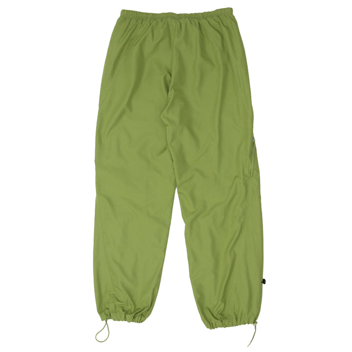 Ladies Reebok Nylon Parachute Pants Green