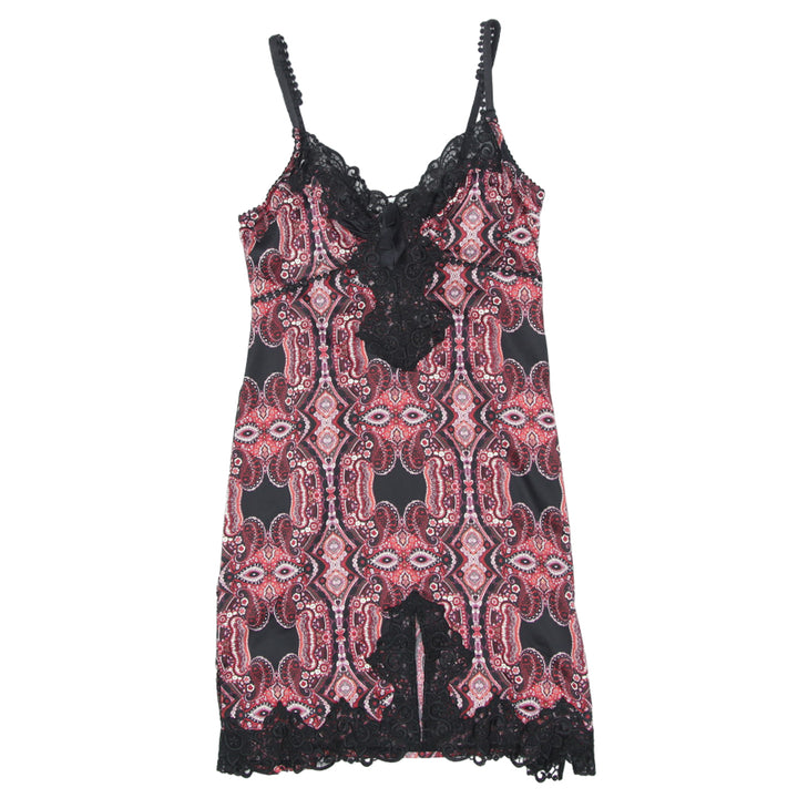 Y2K Strappy Printed Short Dress