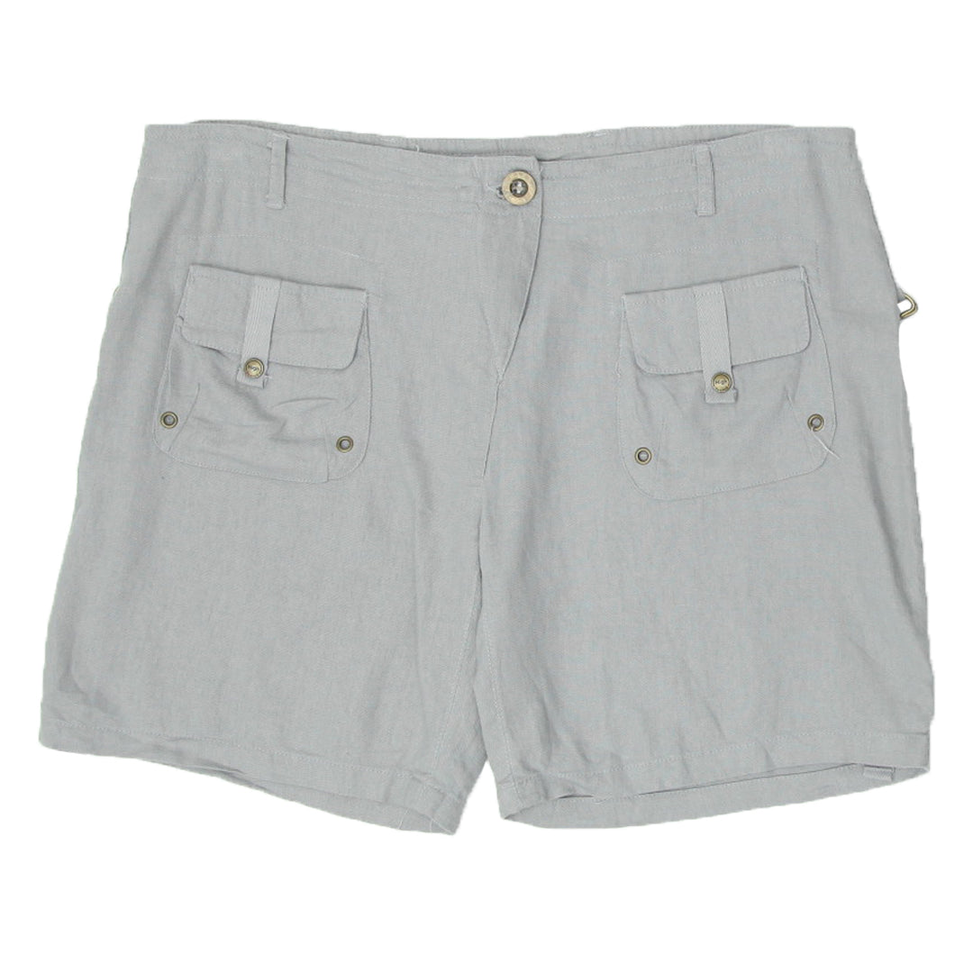 Ladies ModaBasic Linen Shorts