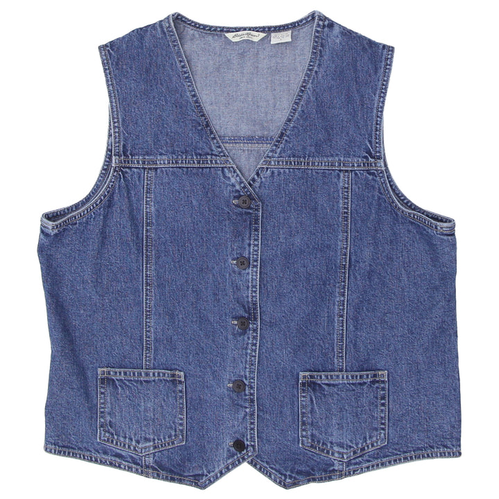 Ladies Eddie Bauer Denim Vest