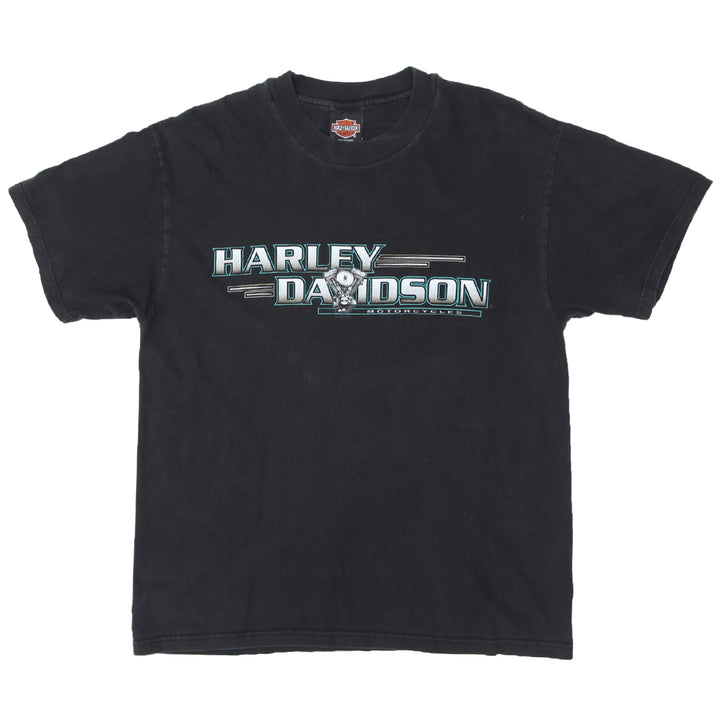 1998 Vintage Harley Davidson Of Lima Ohio T-Shirt Made in USA L