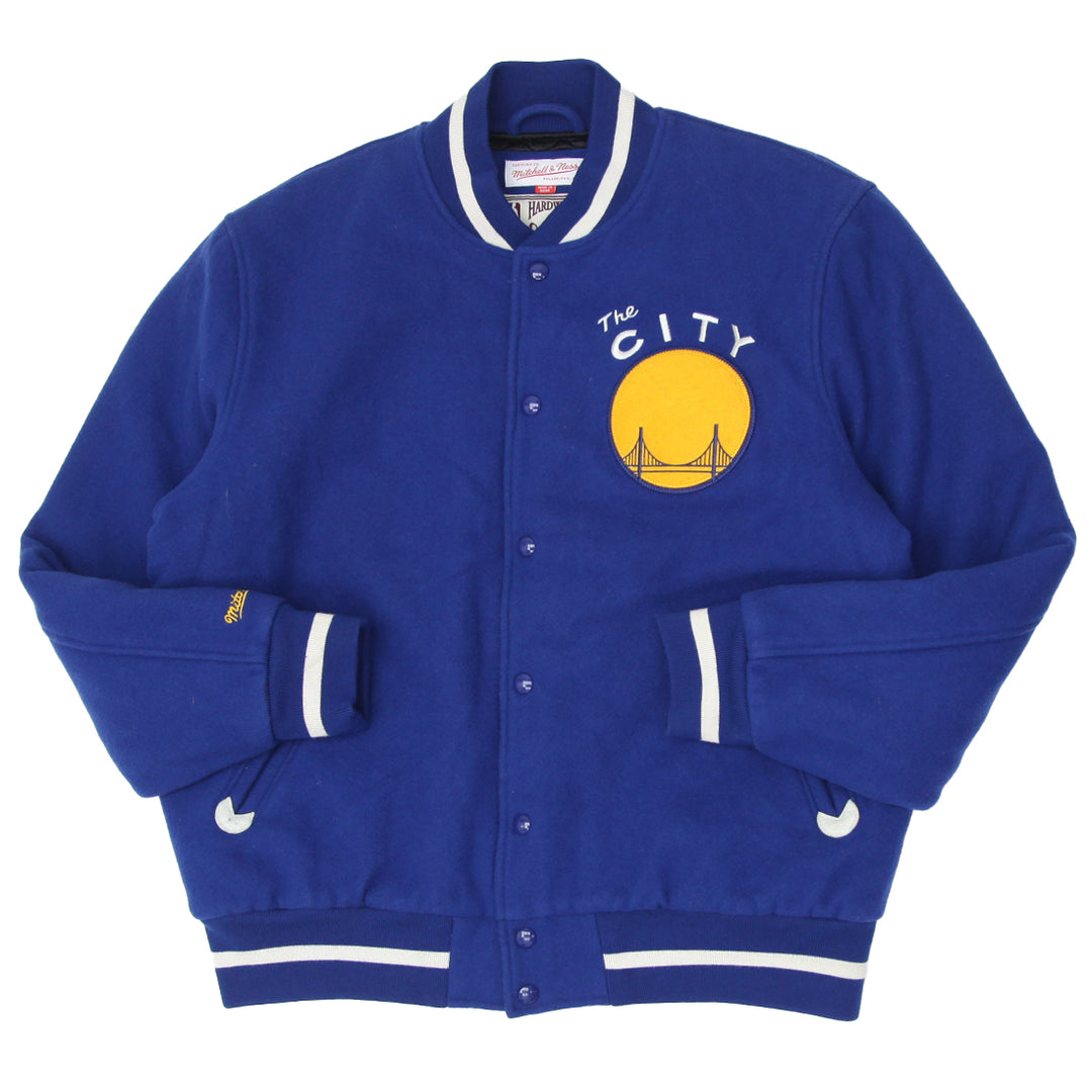 Vintage Mitchell & Ness The City Quilted Varsity Jacket