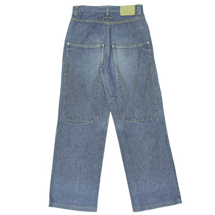 Mens Y2K Straight Leg Jeans