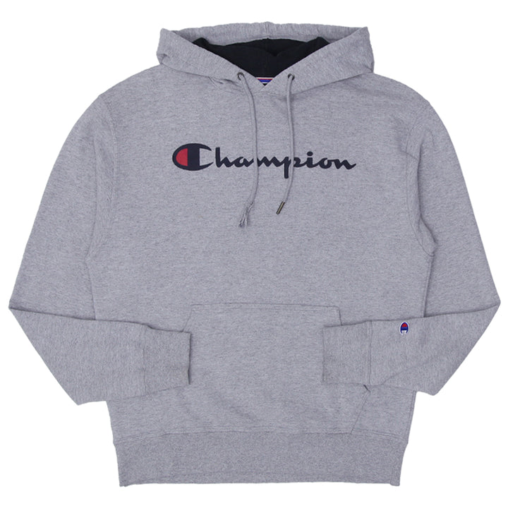 Mens Champion Gray Pullover Hoodie