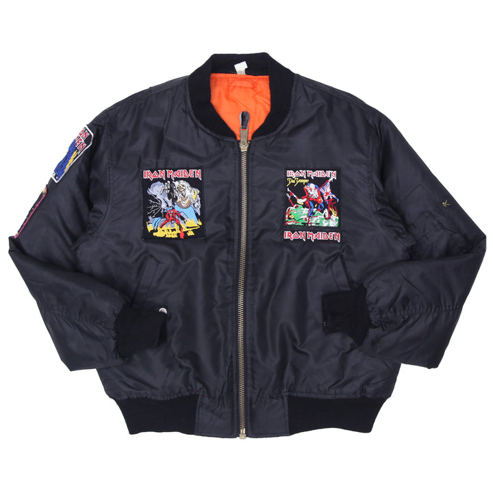 Customized Iron Maiden The Trooper Patched Bomber Jacket