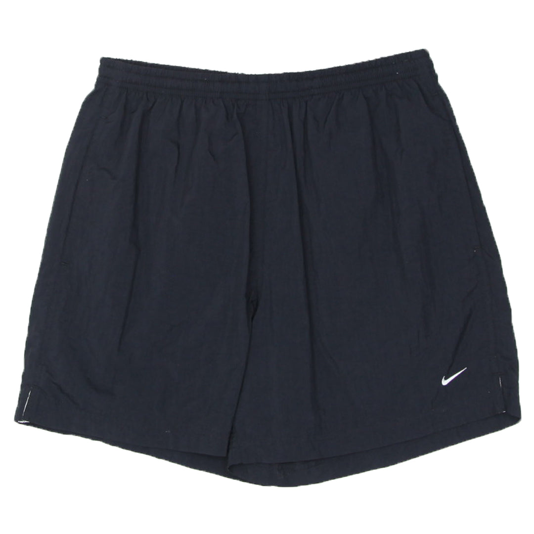 Ladies Nike Swoosh Embroidered Black Sports Shorts
