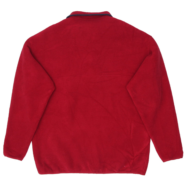 Mens Patagonia Synchilla Snap T Fleece Red Pullover