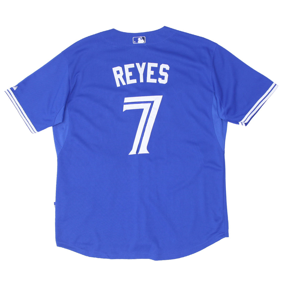 Mens Majestic Toronto Blue Jays Reyes 7 Baseball Jersey