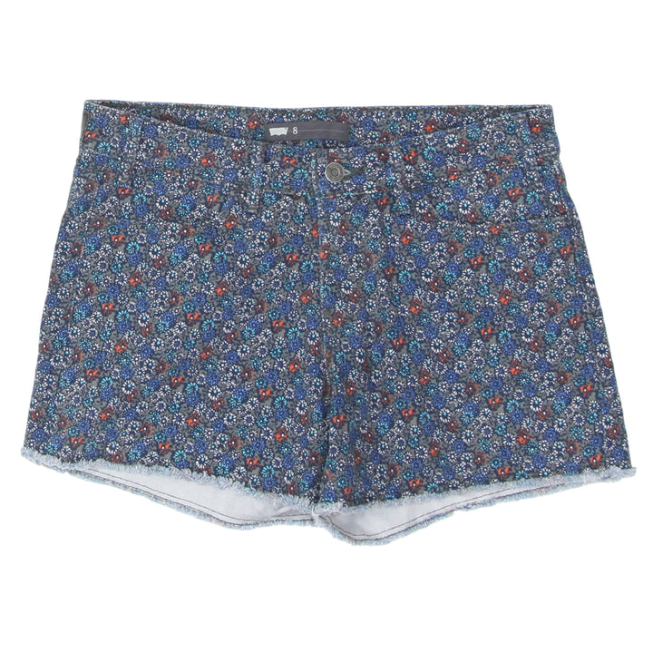 Ladies Levi Strauss Floral Denim Shorts