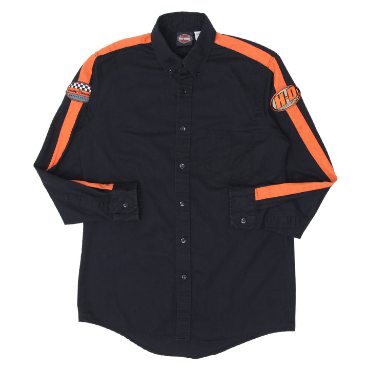 Mens Harley Davidson Motorcycles Long Sleeve Shirt