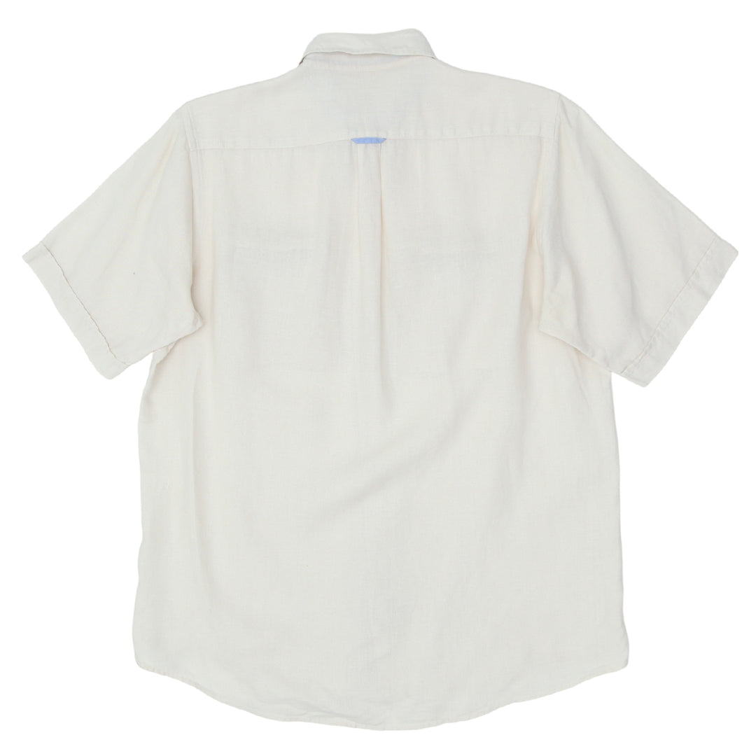 Mens Linos Short Sleeve Linen Shirts