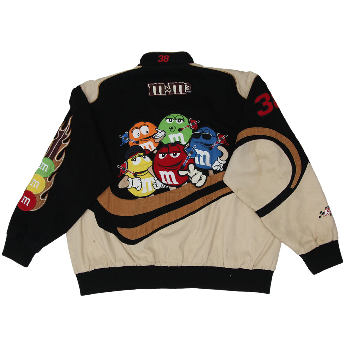 Nascar vintage m&m jacket madison beer outlet