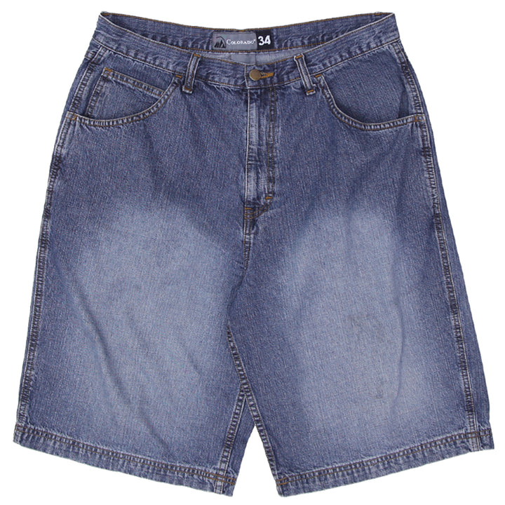 Mens Colorado Washed Denim Jorts