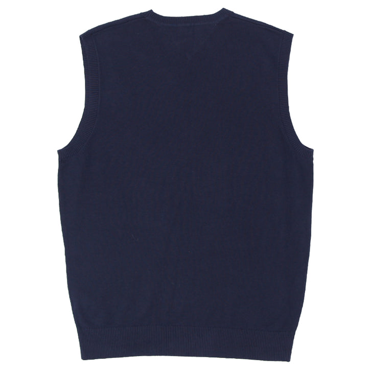 Mens Tommy Hilfiger V-Neck Sweater Vest Navy