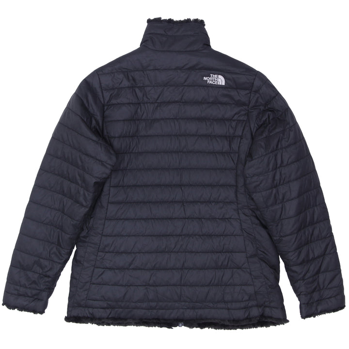 Girls Youth The North Face Reversible Sherpa Fleece Puffer Jacket