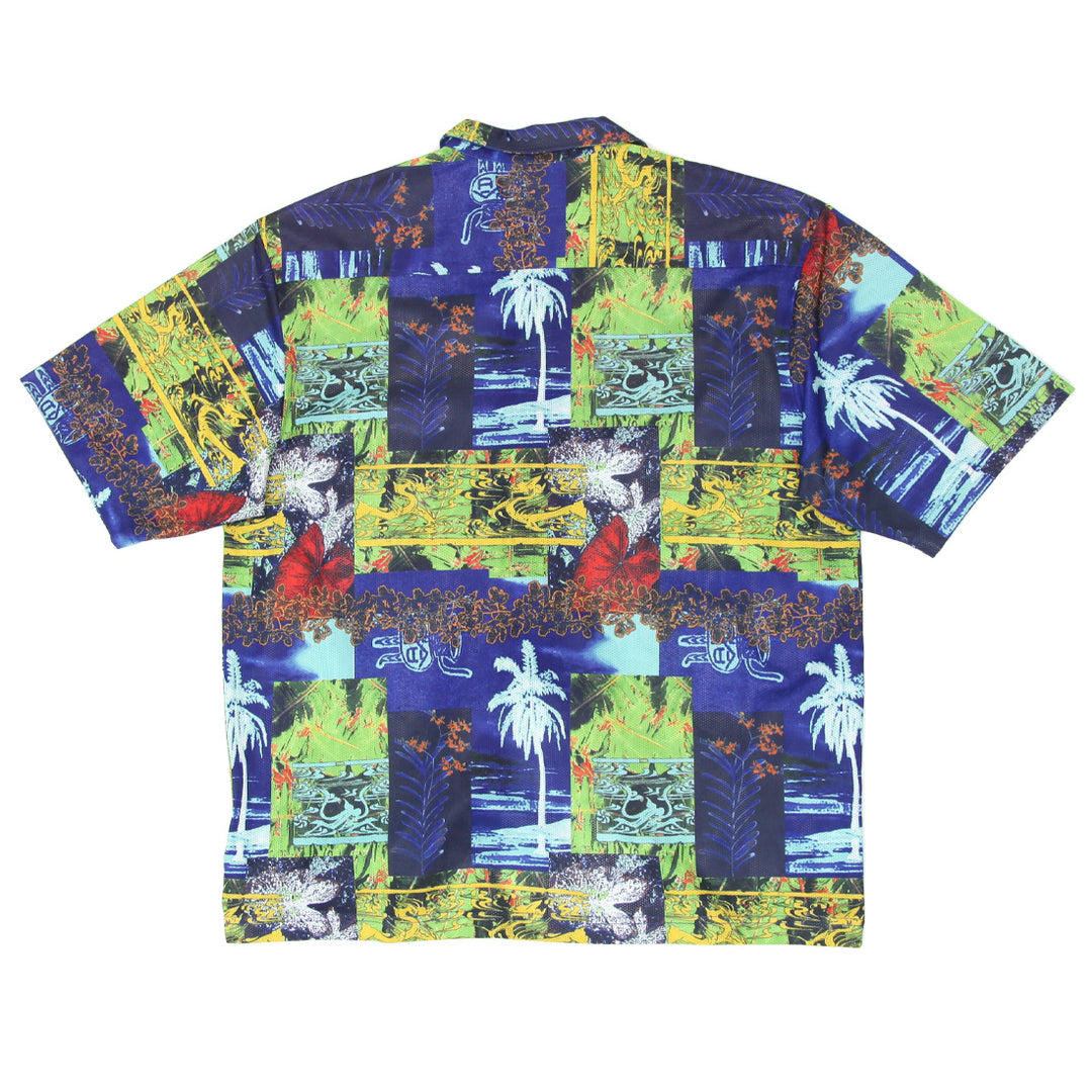 Mens OTB Mesh Hawaiian Shirt