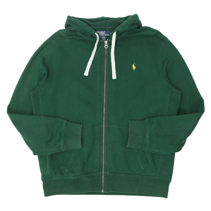 Mens Polo by Ralph Lauren Full Zip Green Hoodie