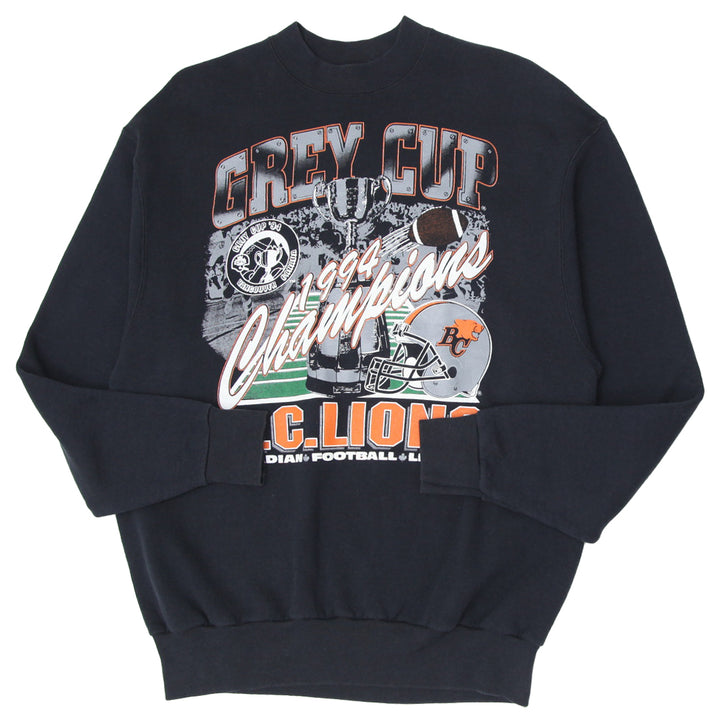1994 Vintage Fruit of the Loom B.C. Lions Grey Cup Champions Sweatshirt