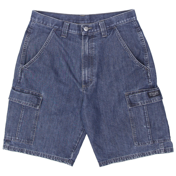 Mens Wrangler Denim Cargo Shorts