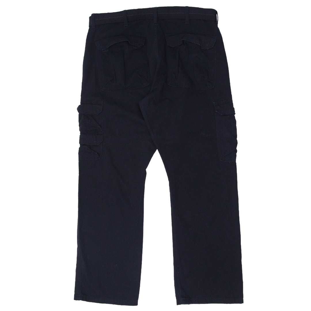 Mens Relaxed Straight Cargo Wrangler Pants