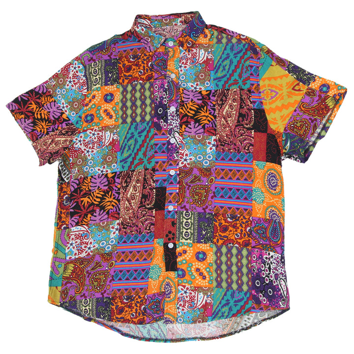 Mens Floral Patterned Shirt