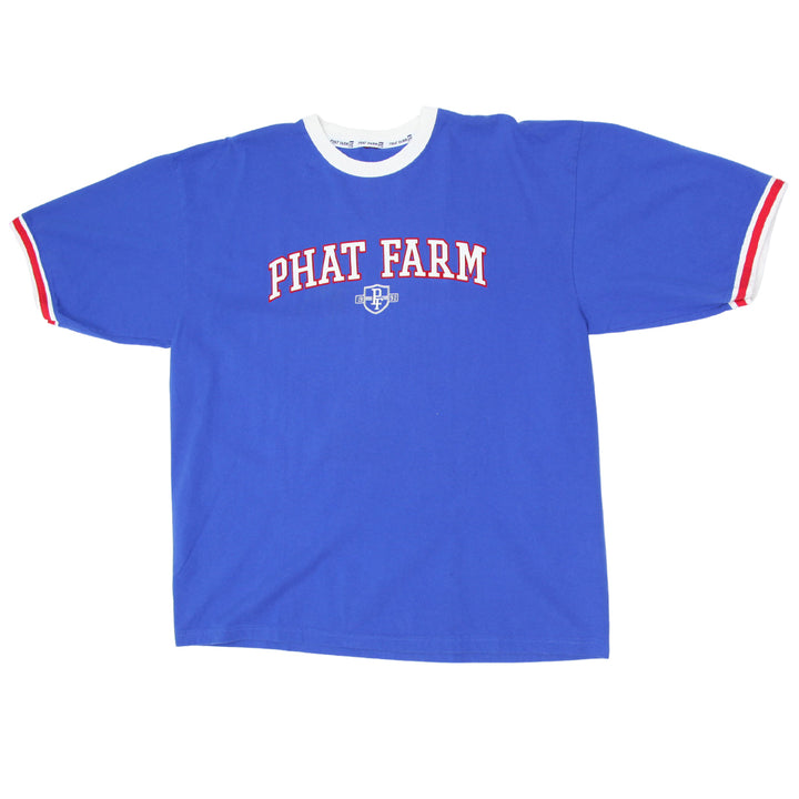 Mens Y2K Phat Farm Short Sleeve T-Shirt