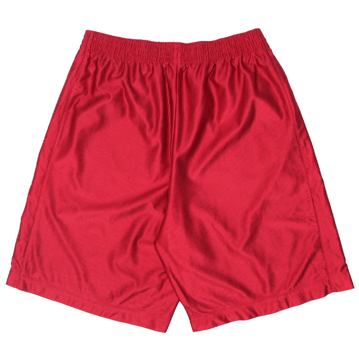 Mens Nike Swoosh Embroidered Red Basketball Shorts