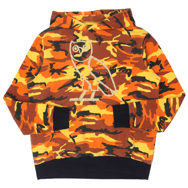 Mens OVO Camouflage Pullover Hoodie