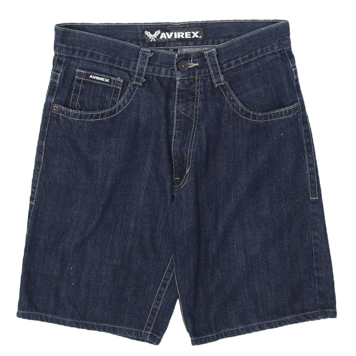 Mens Avirex Denim Jorts Shorts