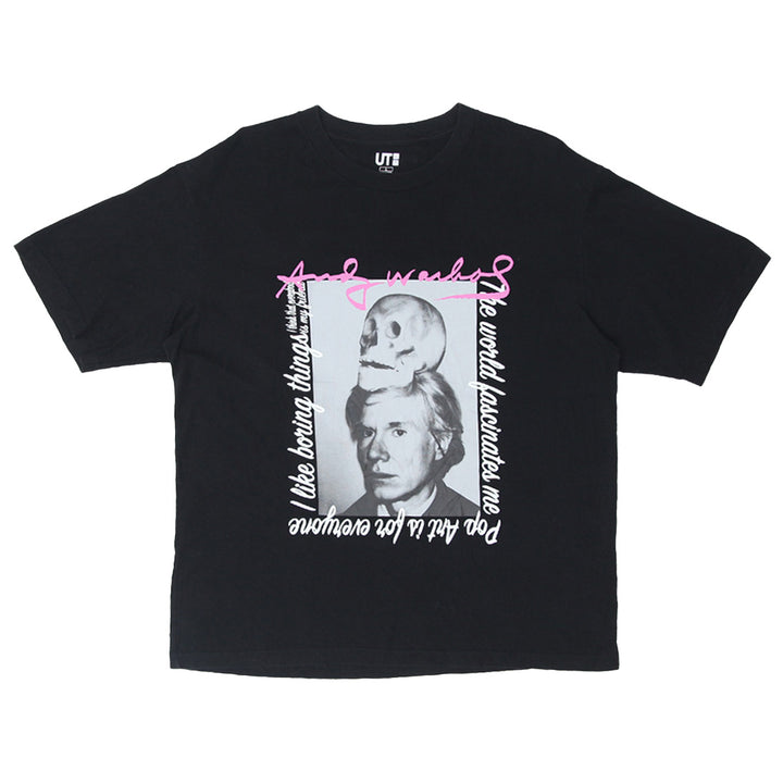 Mens Uniqlo Andy Warhol Graphic T-Shirt