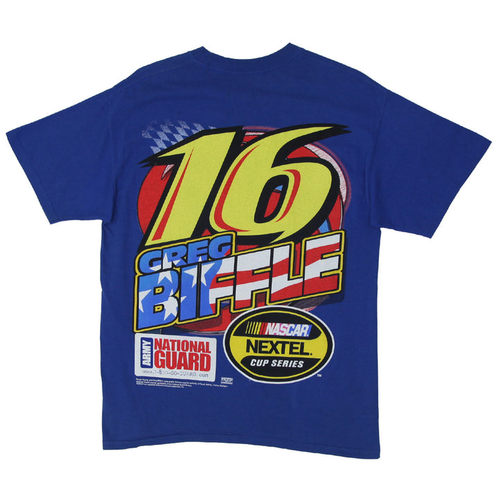 Nascar #16 Greg Biffle National Guard L Mens T-Shirt