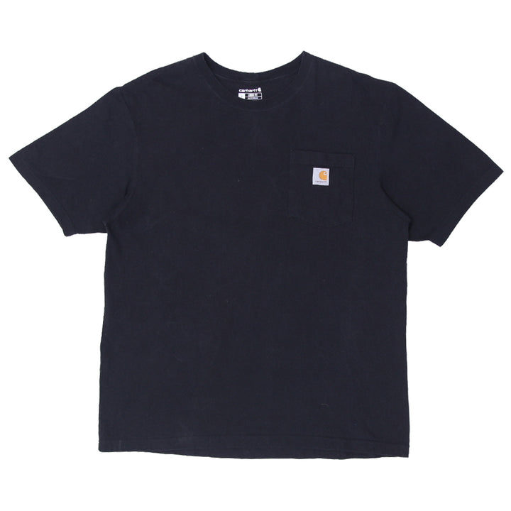 Mens Carhartt Loose Fit Pocket T-Shirt Black